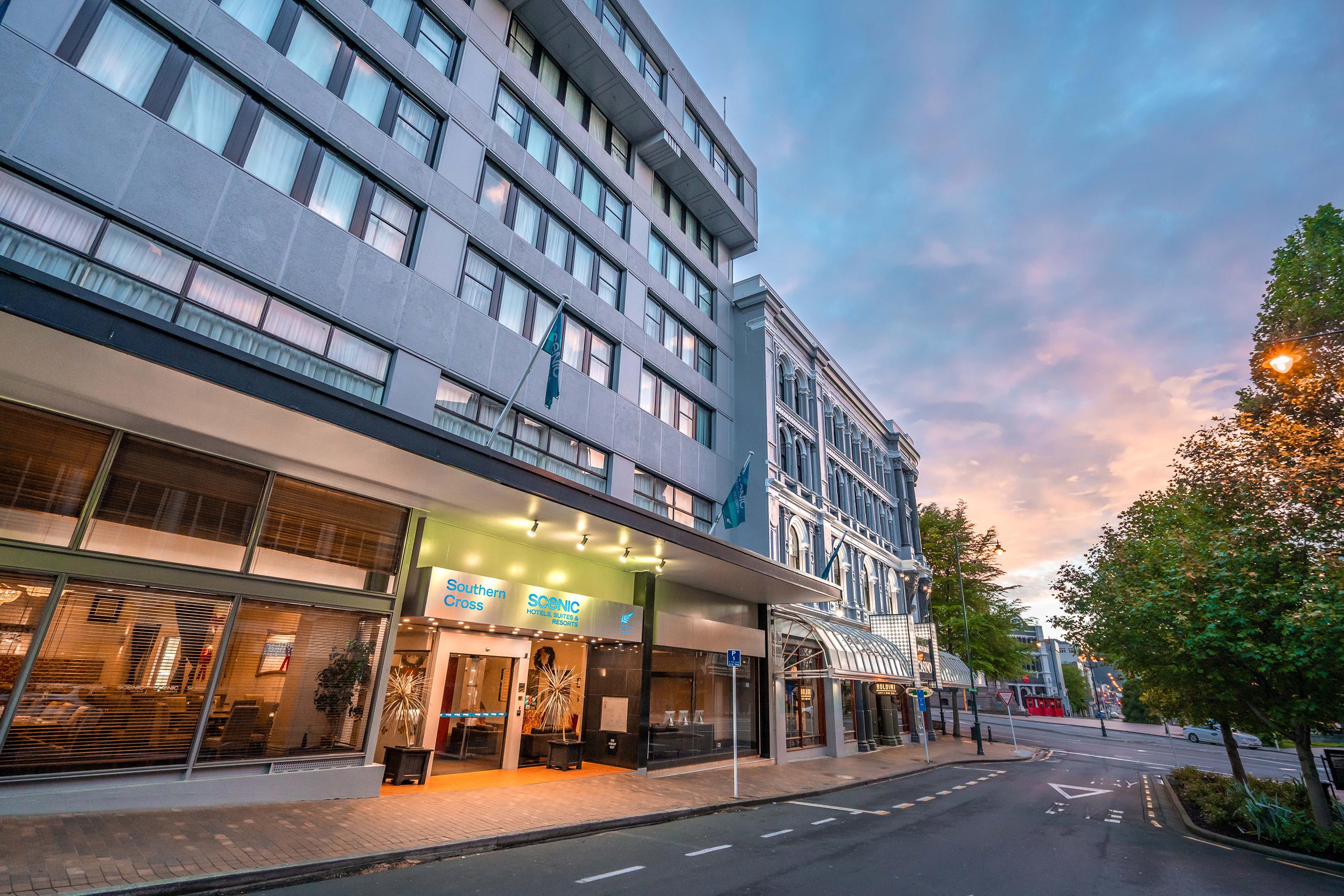 Scenic Hotel Southern Cross Dunedin Exterior foto