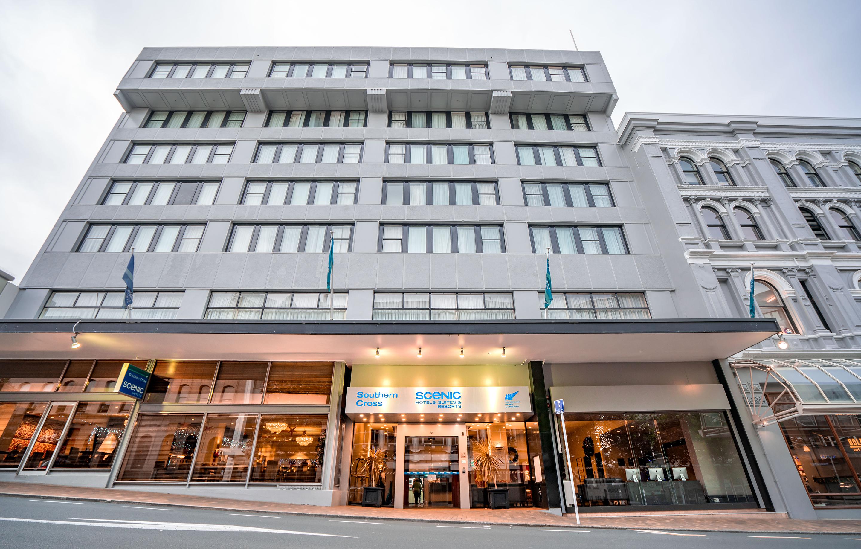 Scenic Hotel Southern Cross Dunedin Exterior foto